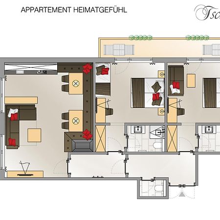 Chalet Tschallener Ried im Oberinntal Exterior photo